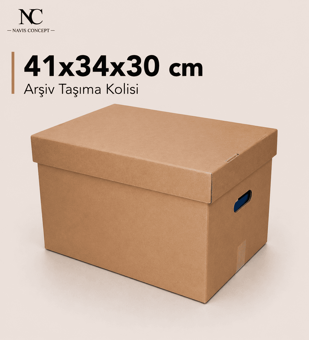 ARŞİV TAŞIMA KOLİSİ 41X34X30